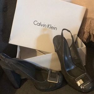 Calvin Klein gray shoes brand new